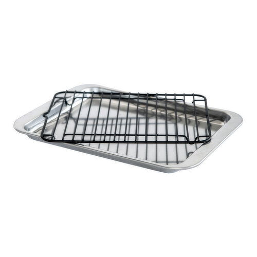 Compact 2pc Broiler Pan Set